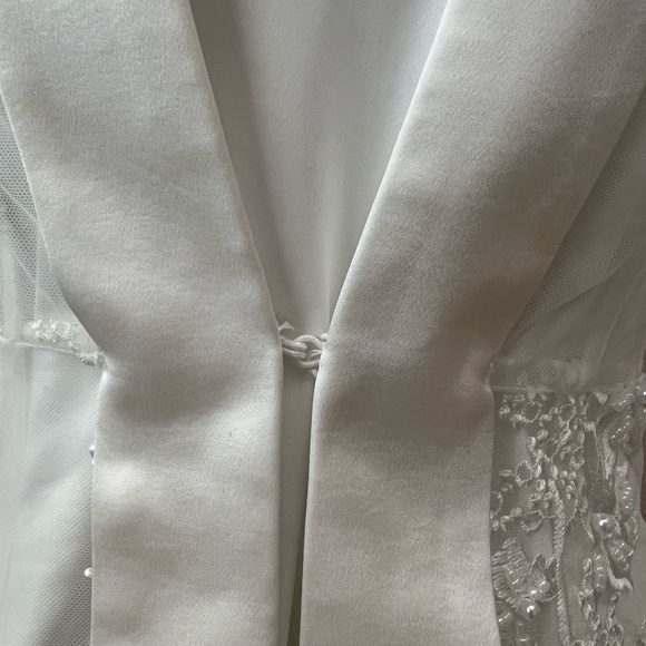 Le rose stories GRACE PEARL BEADED ROBE w/SLIP - Picture 12 of 14